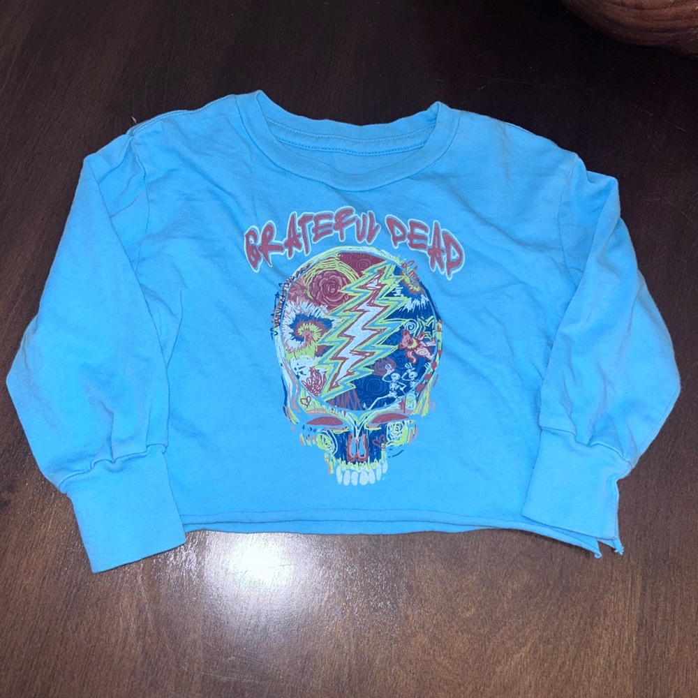 Rowdy Sprout Blue Grateful Dead Long Sleeve Tee